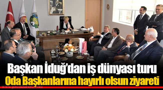 Başkan İduğ’dan iş dünyası turu  
