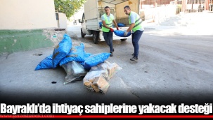 Bayraklı’da ihtiyaç sahiplerine yakacak desteği
