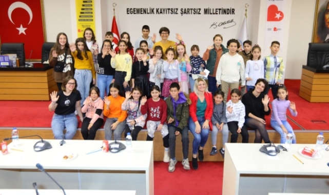 Bayraklı’nın çocukları, “Yarınları biz kuracağız”