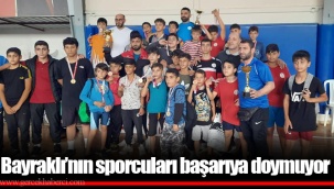 Bayraklı’nın sporcuları başarıya doymuyor