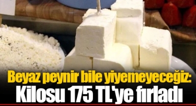Beyaz peynir bile yiyemeyeceğiz: Kilosu 175 TL'ye fırladı