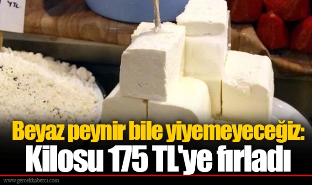 Beyaz peynir bile yiyemeyeceğiz: Kilosu 175 TL'ye fırladı