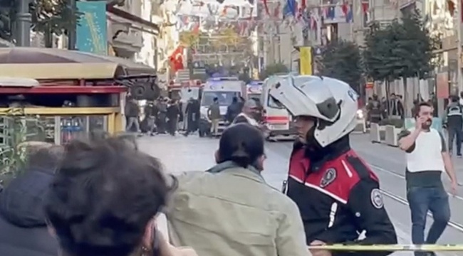 Beyoğlu'ndaki patlama Dünya basınında
