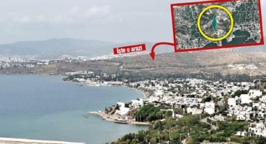 Bodrum'da kupon arazi Bakan Varank'ın akrabasına gitti