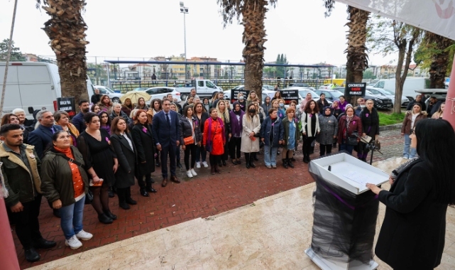Buca’da Kadına Şiddete Karşı Uluslararası Mücadele Günü etkinlikleri