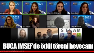 BUCA IMSEF'de ödül töreni heyecanı