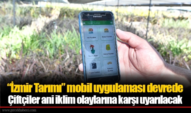 Çiftçiler ani iklim olaylarına karşı uyarılacak
