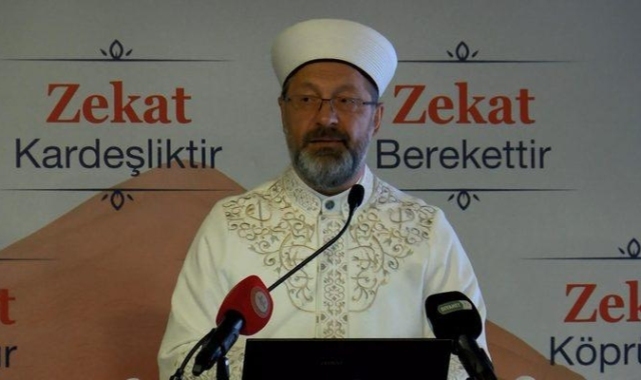 Diyanet İşleri Başkanı Ali Erbaş'tan dikkat çeken 'Zekat' çıkışı!
