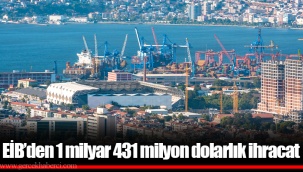 EİB’den 1 milyar 431 milyon dolarlık ihracat