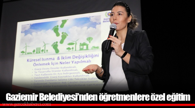 Gaziemir Belediyesi’nden öğretmenlere özel eğitim