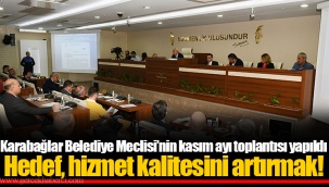Hedef, hizmet kalitesini artırmak!
