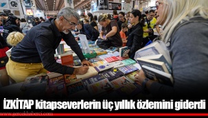 İZKİTAP kitapseverlerin üç yıllık özlemini giderdi