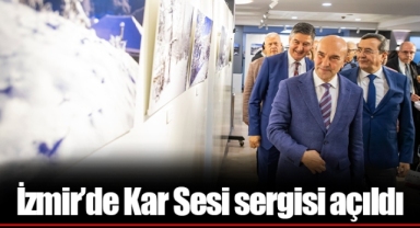 İzmir’de Kar Sesi sergisi açıldı