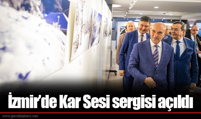 İzmir’de Kar Sesi sergisi açıldı