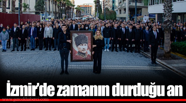 İzmir’de zamanın durduğu an