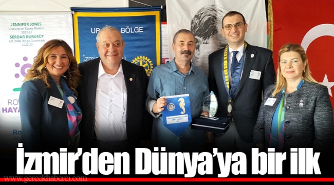 İzmir’den Dünya’ya bir ilk