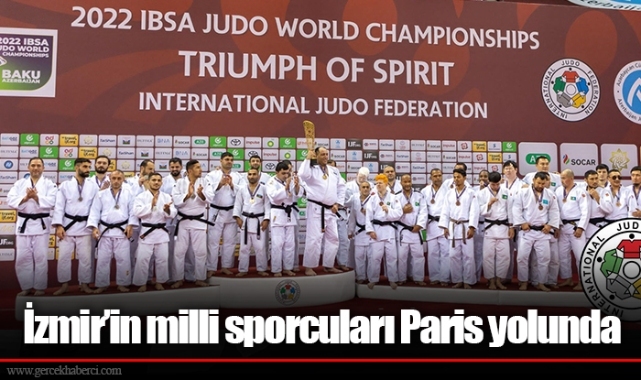 İzmir’in milli sporcuları Paris yolunda