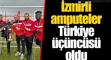 İzmirli amputeler Türkiye üçüncüsü oldu