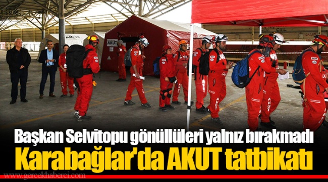 Karabağlar'da AKUT tatbikatı