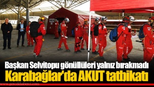 Karabağlar'da AKUT tatbikatı
