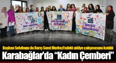 Karabağlar'da “Kadın Çemberi”