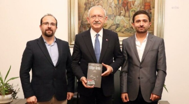 Kılıçdaroğlu “SADAT” kitabının yazarlarıyla görüştü