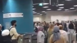 Marmaray'da acil durum alarmı verildi