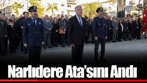 Narlıdere Ata’sını Andı