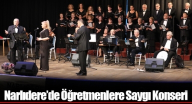 Narlıdere’de Öğretmenlere Saygı Konseri