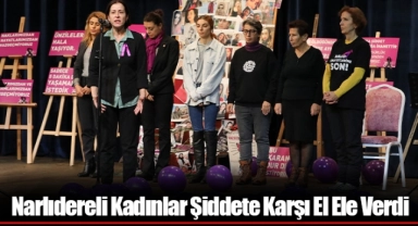Narlıdereli Kadınlar Şiddete Karşı El Ele Verdi