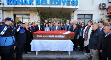 Nurten Serhadbeyi’ne Konak Belediyesi’nde son veda