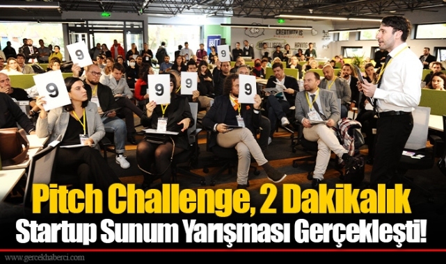 Pitch Challenge, 2 Dakikalık Startup Sunum Yarışması Gerçekleşti!