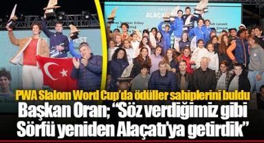 PWA Slalom Word Cup’da ödüller sahiplerini buldu