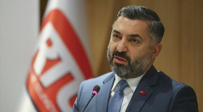 RTÜK Başkanı'ndan Taksim'deki patlamayla ilgili açıklama