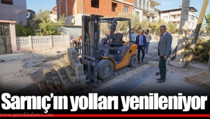 Sarnıç’ın yolları yenileniyor