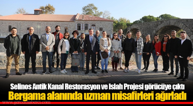 Selinos Antik Kanal Restorasyon ve Islah Projesi görücüye çıktı