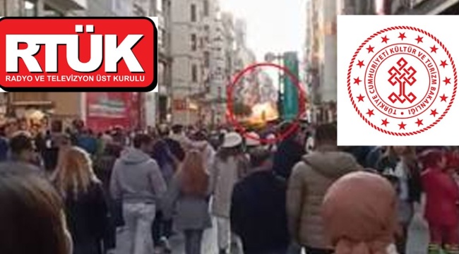 Taksim'de terör: Yayın yasağını Kültür ve Turizm Bakanlığı istemiş
