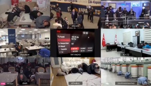 Türkiye genelinde 'Deprem Anı Ülke Tatbikatı' düzenlendi