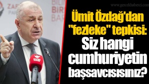 Ümit Özdağ'dan