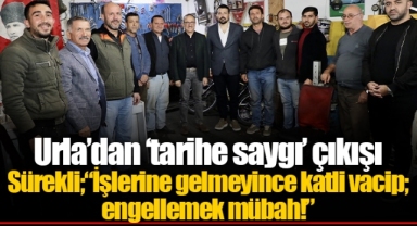 Urla’dan ‘tarihe saygı’ çıkışı