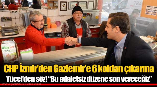 Yücel’den söz! “Bu adaletsiz düzene son vereceğiz”