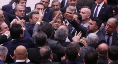 AK Partili Kurtulmuş konuştu, muhalefet vekilleri tepki gösterdi: Oturuma ara verildi