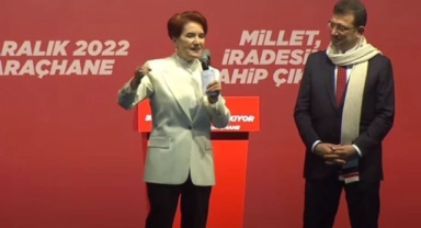 Akşener: Egemenlik kayıtsız, şartsız milletindir diyenler burada. Diyorsunuz ki; Saray sizinse Saraçhane bizimdir