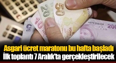 Asgari ücret maratonu bu hafta başladı İlk toplantı 7 Aralık’ta gerçekleştirilecek