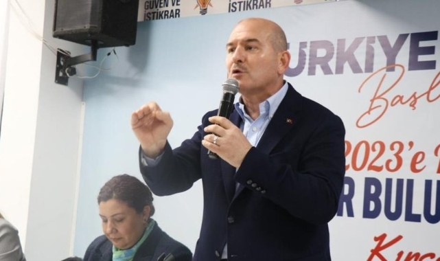 Bakan Soylu: 2023 seçim akşamı Tayyip Erdoğan'a çelme takmak isteyenler sıraya girip tebrik etmek isteyecekler
