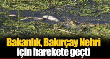 Bakanlık, Bakırçay Nehri için harekete geçti