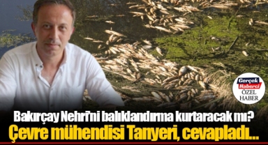 Bakırçay Nehri’ni balıklandırma kurtaracak mı? Çevre mühendisi Tanyeri, cevapladı…