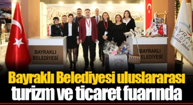 Bayraklı Belediyesi uluslararası turizm ve ticaret fuarında