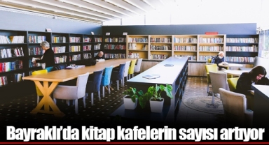 Bayraklı’da kitap kafelerin sayısı artıyor