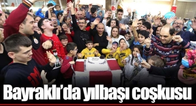 Bayraklı’da yılbaşı coşkusu